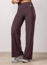 Gym King 365 Regular Length High Waisted Straight Leg Yoga Pant - Cherry Brown thumbnail