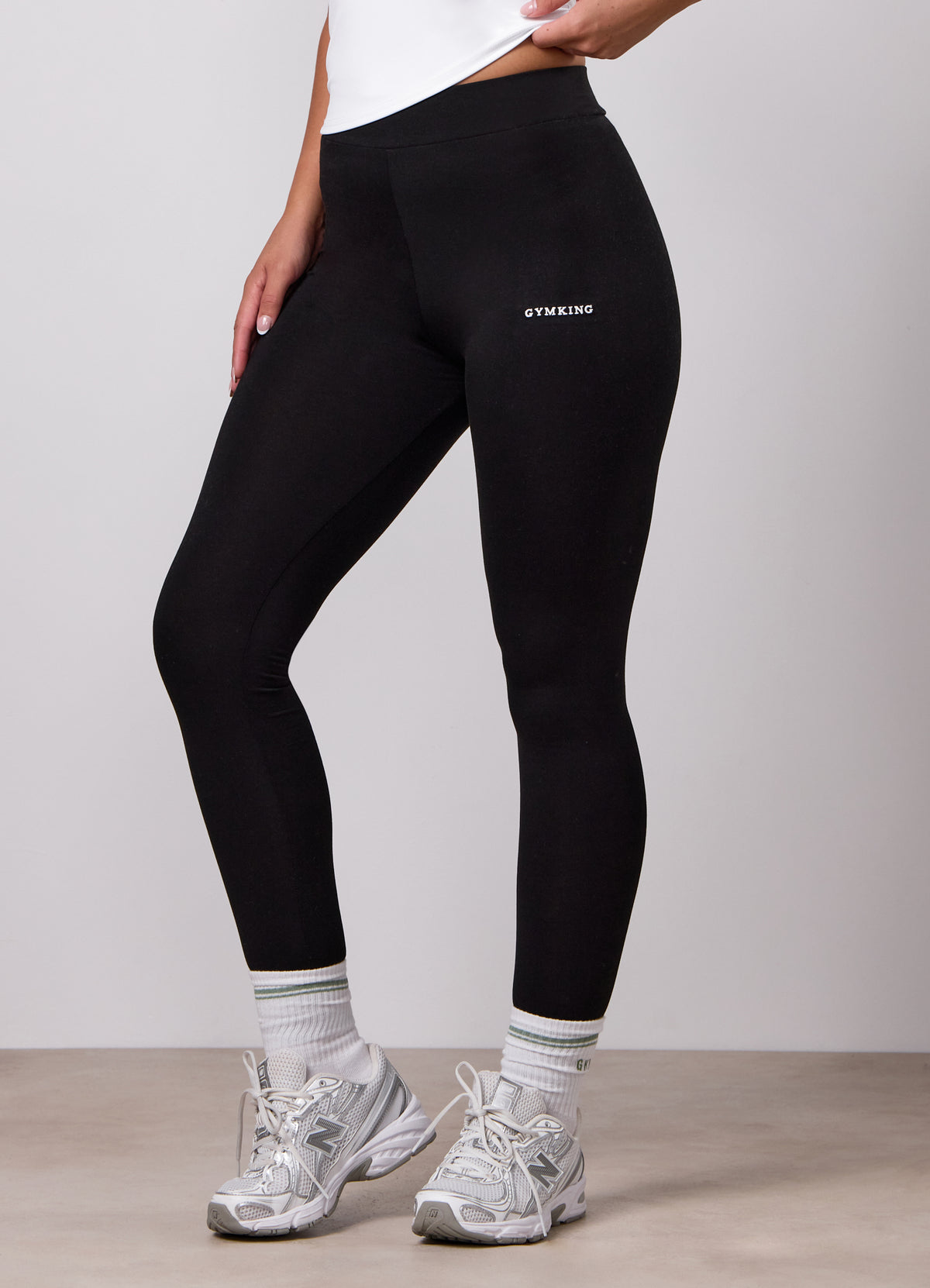 Gym King 365 Jersey Legging - Black