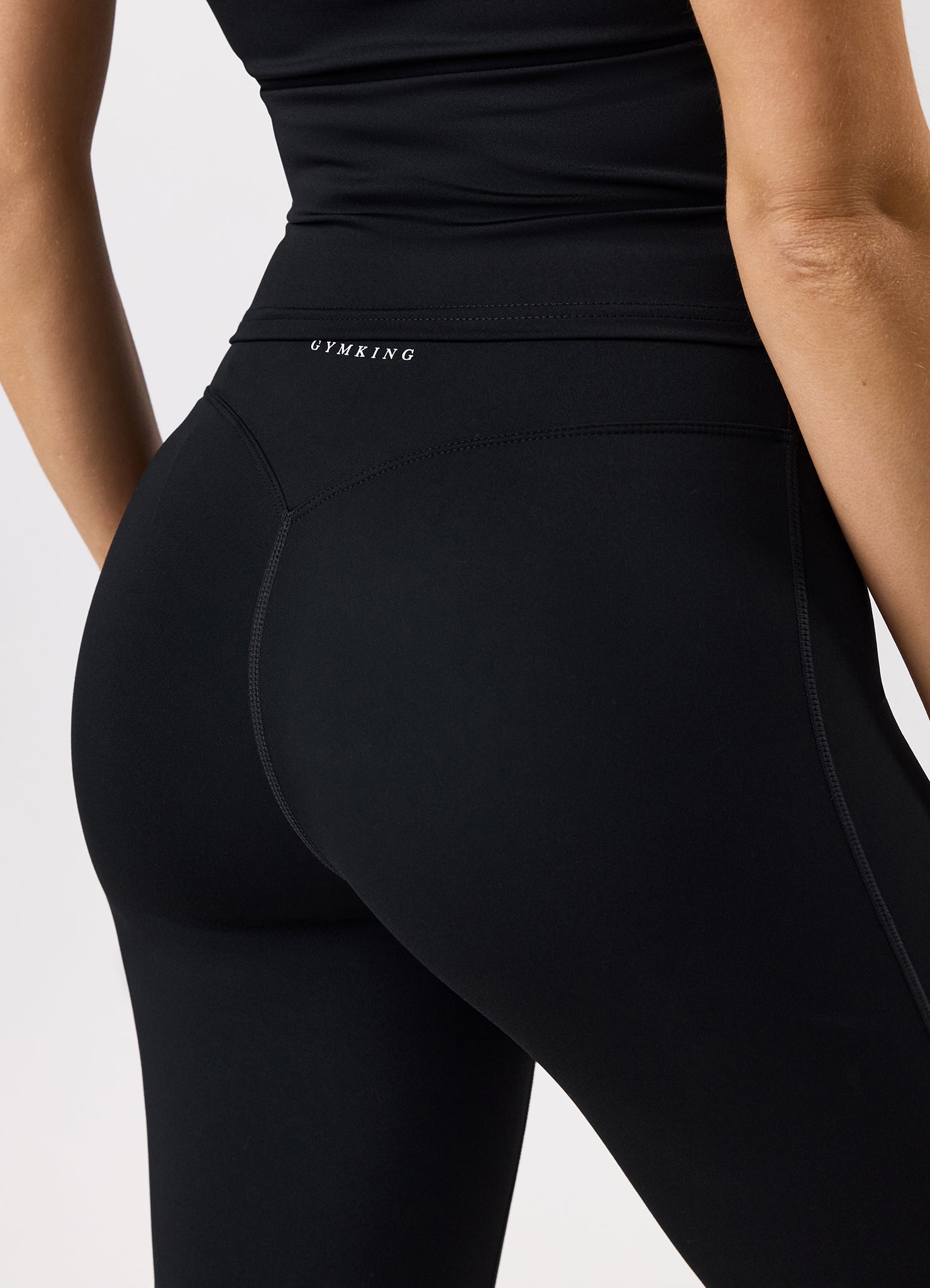 Gym King 365 Capri Legging - Black