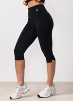 Gym King 365 Capri High Waisted Legging - Black thumbnail