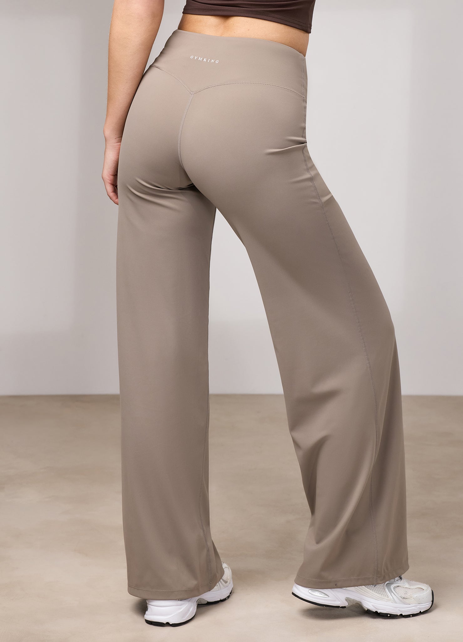 Gym King 365 Straight Leg Yoga Pant Petite- Truffle