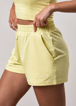 Gym King 365 Raglan Sleeve Crew and Shorts - Sherbet Lemon