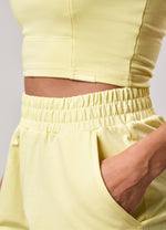 Gym King 365 Raglan Sleeve Crew and Shorts - Sherbet Lemon