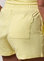 Gym King 365 Raglan Sleeve Crew and Shorts - Sherbet Lemon