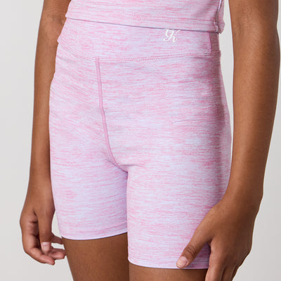 Gym King Kids 365 5" Short - Hydrangea Blue/Bubblegum Pink Grindle