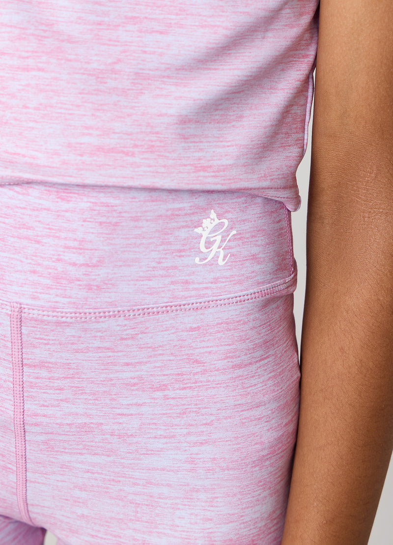 Gym King Kids 365 5" Short - Hydrangea Blue / Bubblegum Pink Grindle