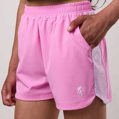 Gym King Kids 365 Grindle Short - Bubblegum Pink/Hydrangea Blue/Bubblegum Pink Grindle