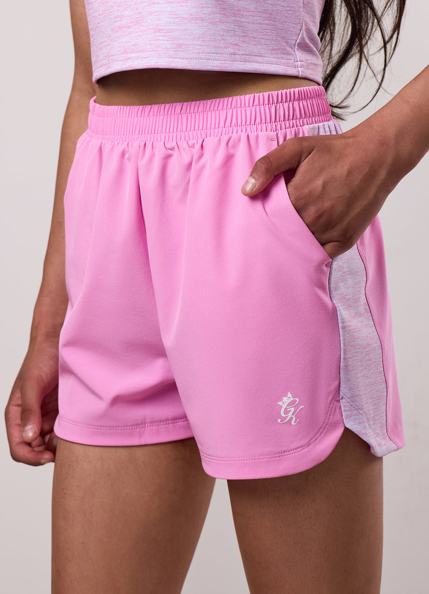Gym King Kids 365 Grindle Short - Bubblegum Pink/Hydrangea Blue/Bubblegum Pink Grindle