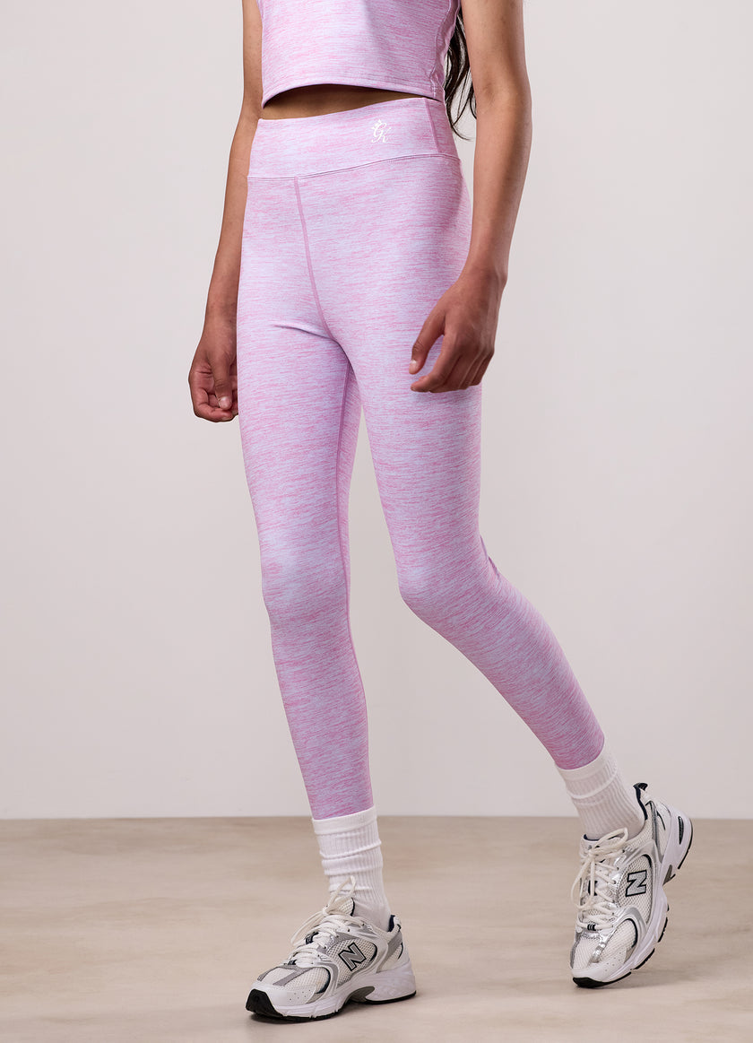 Gym King Kids 365 Legging - Hydrangea Blue/Bubblegum Pink Grindle