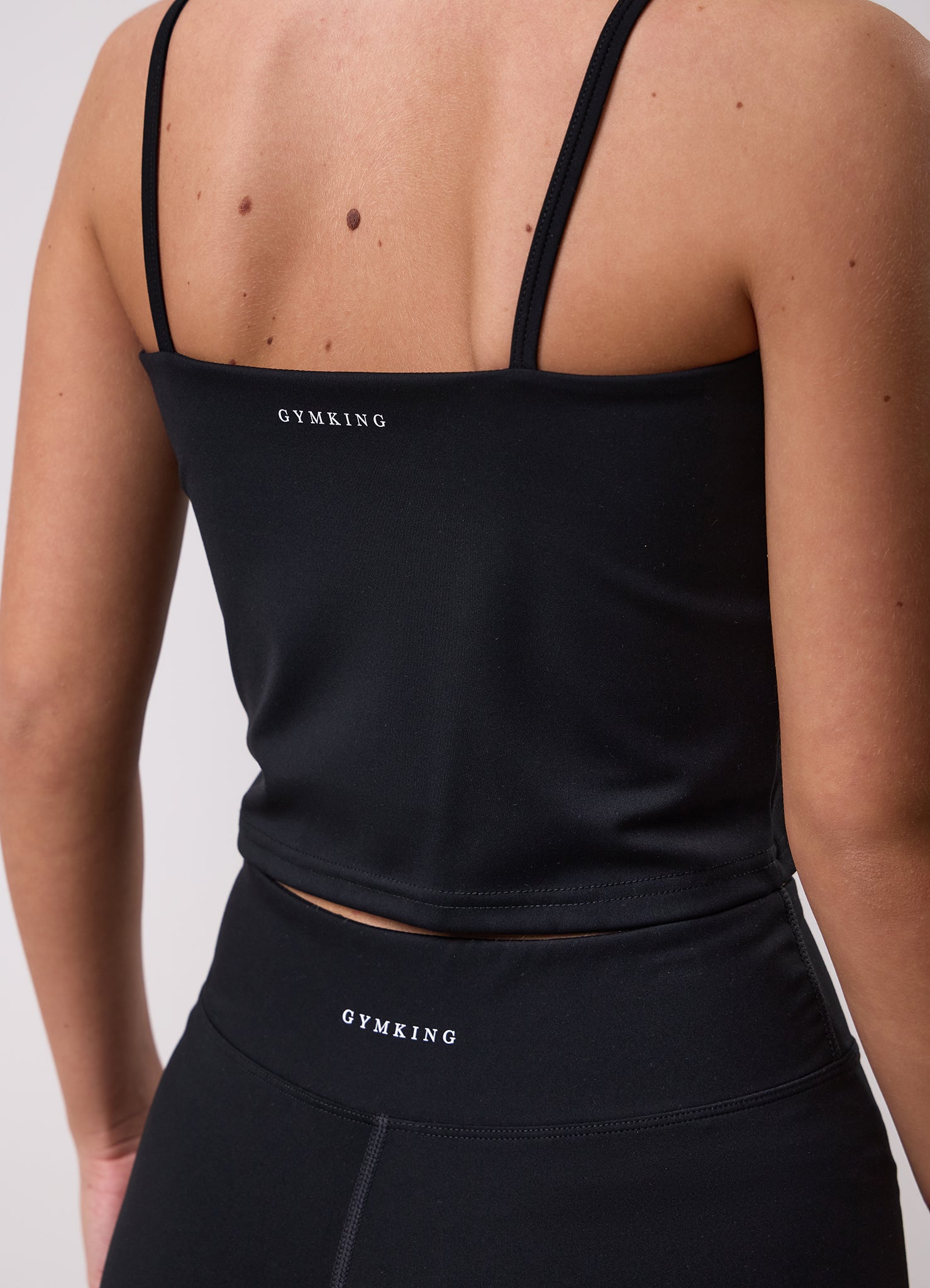 Gym King Kids 365 Long Line Tank - Black