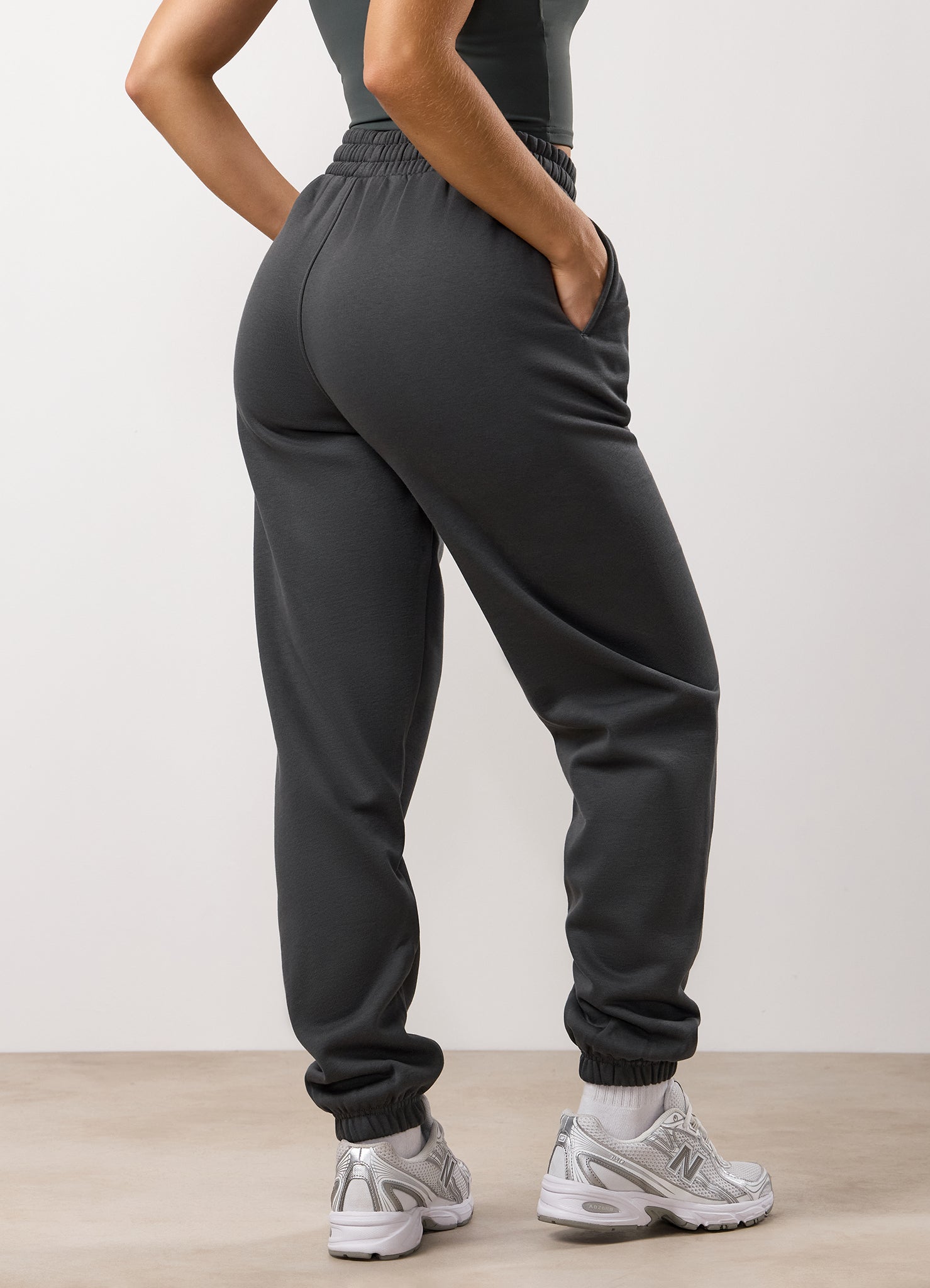 Gym King 365 Boyfriend Jogger - Green Smoke