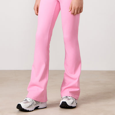 Gym King Kids 365 Flared Leggings - Candy Pink