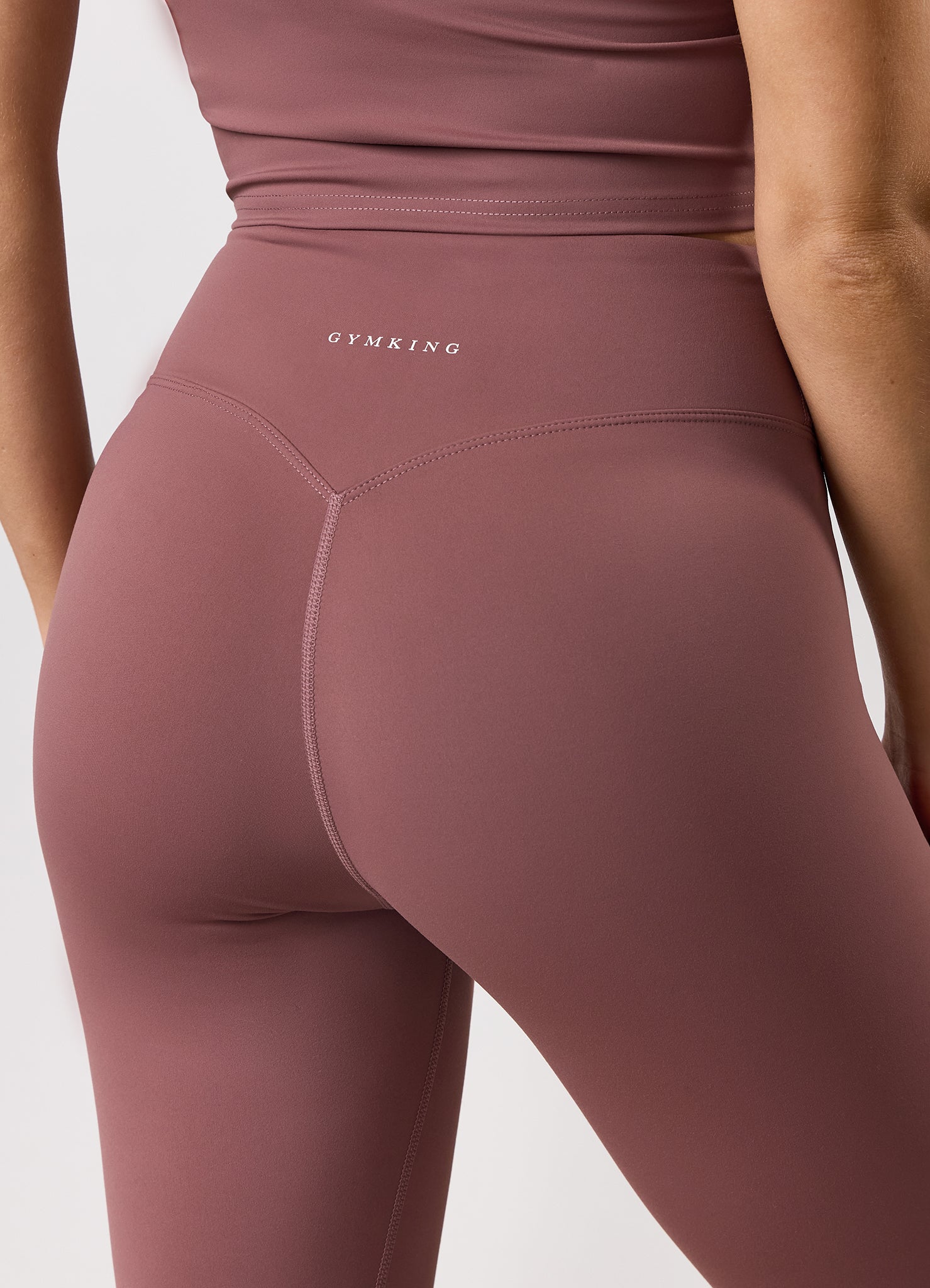 Gym King 365 Legging - Brown Plum
