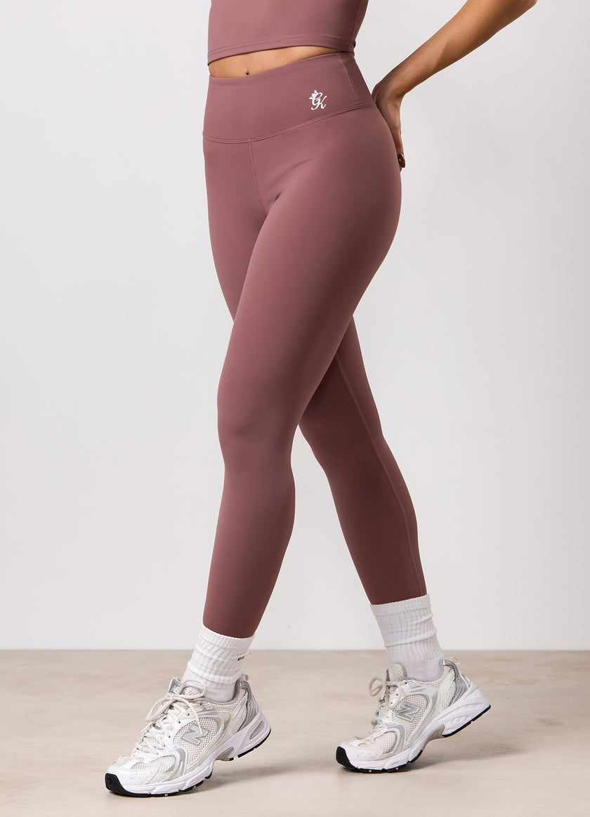 Gym King 365 Legging - Brown Plum