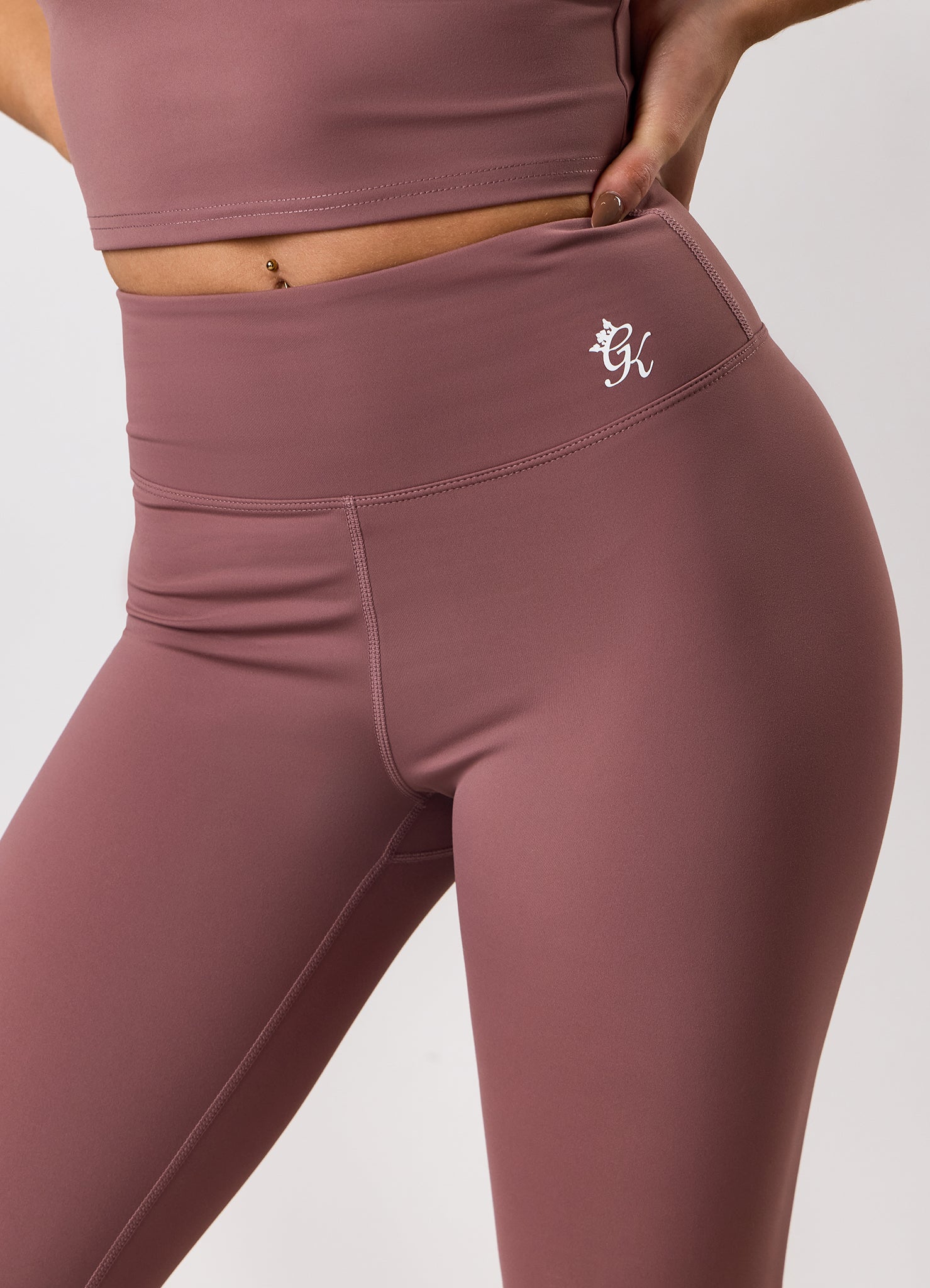 Gym King 365 Legging - Brown Plum