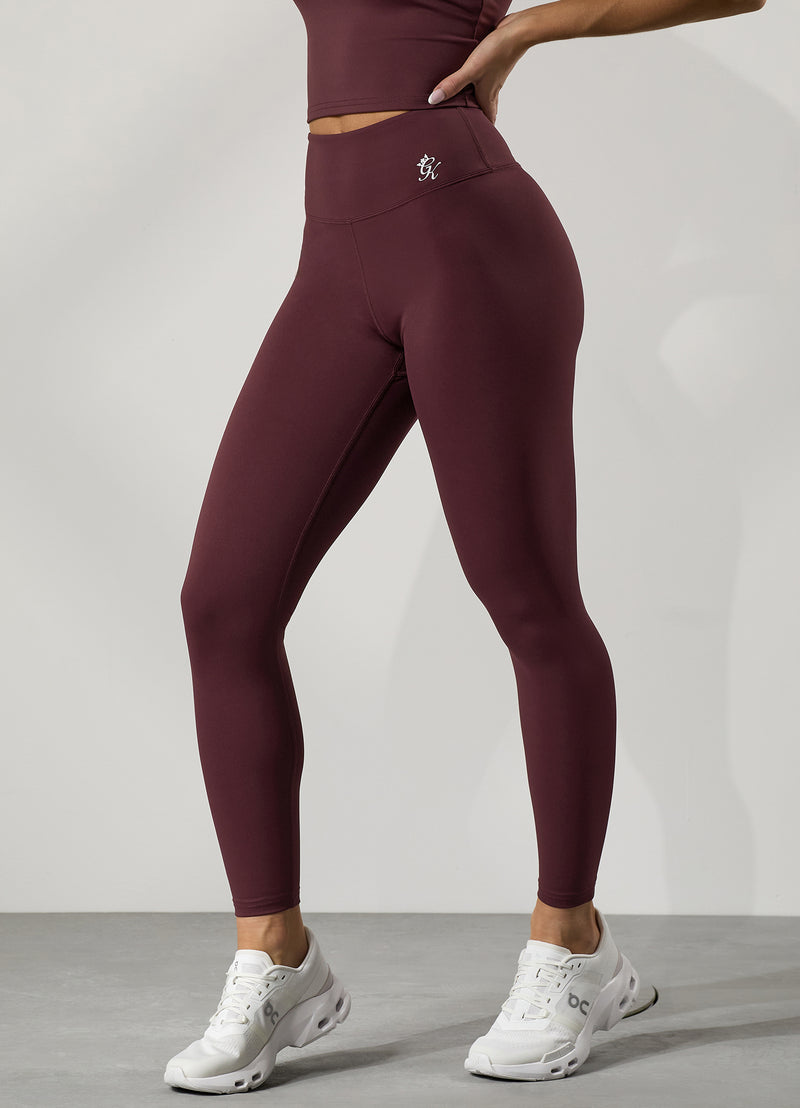 Gym King 365 Legging - Burgundy