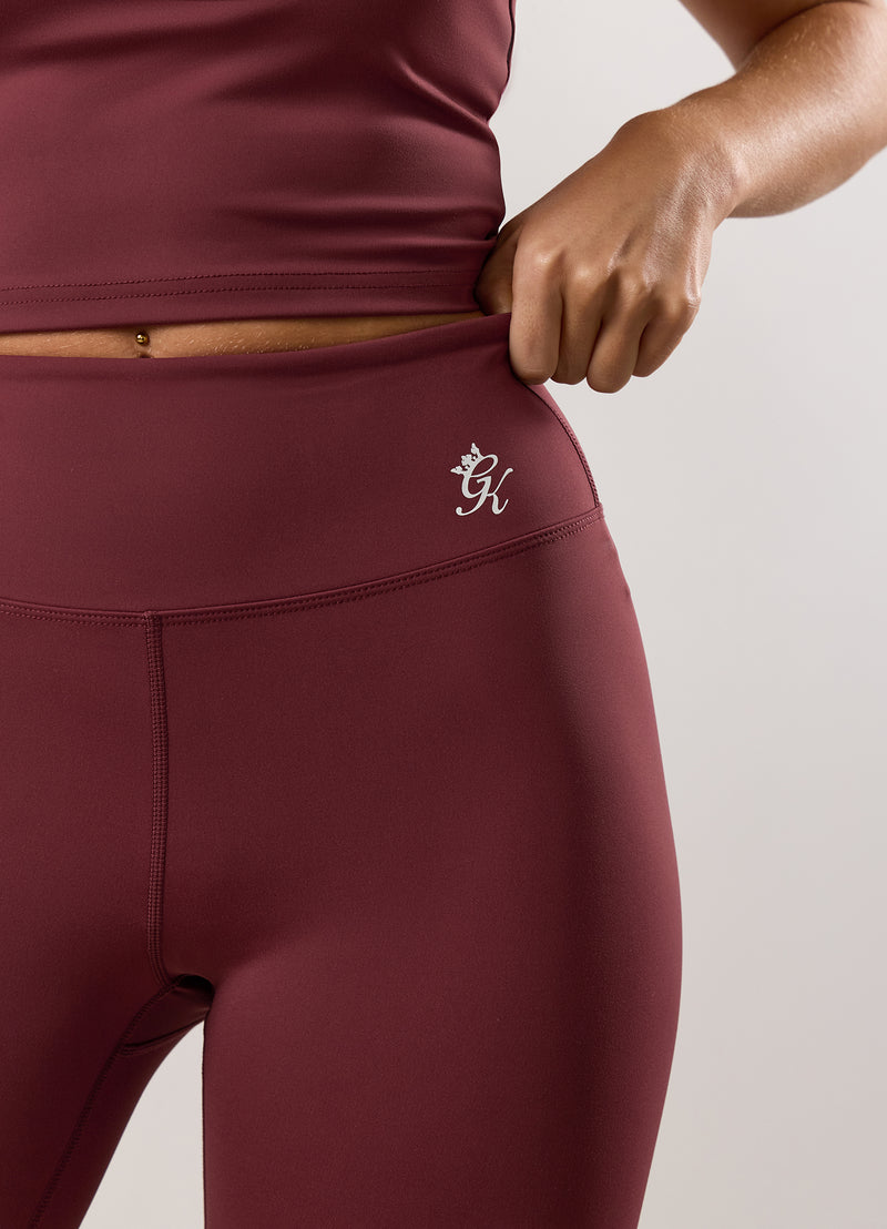 Gym King 365 Legging - Burgundy