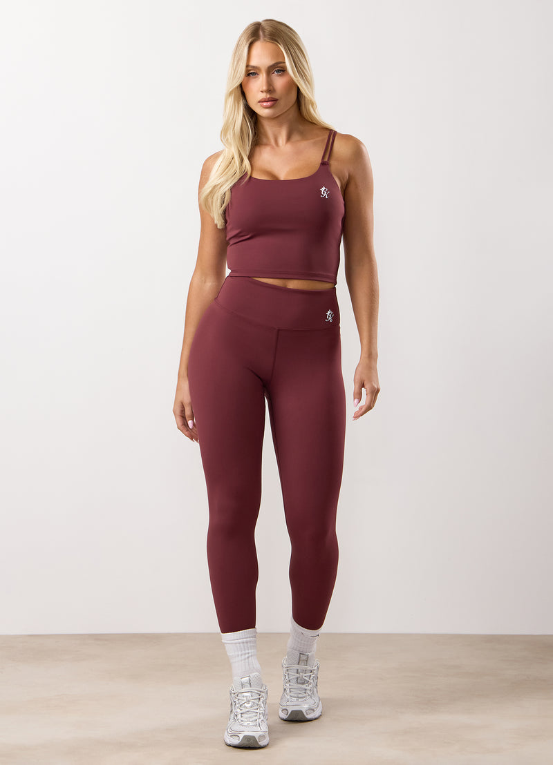 Gym King 365 Legging - Burgundy