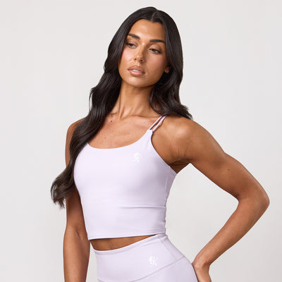 Gym King 365 Long Line Tank - Hyacinth