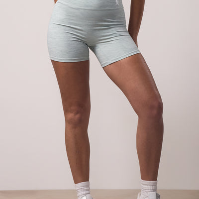 Gym King 365 Scrunch Short - Green Mist Grindle