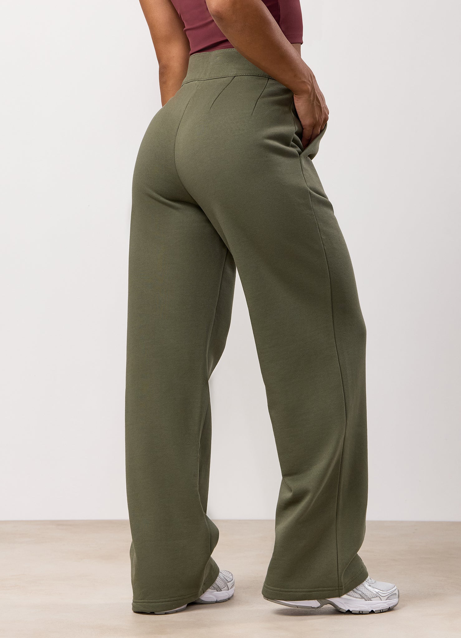 Gym King Powered By Belief Hood Tracksuit - Warm Khaki