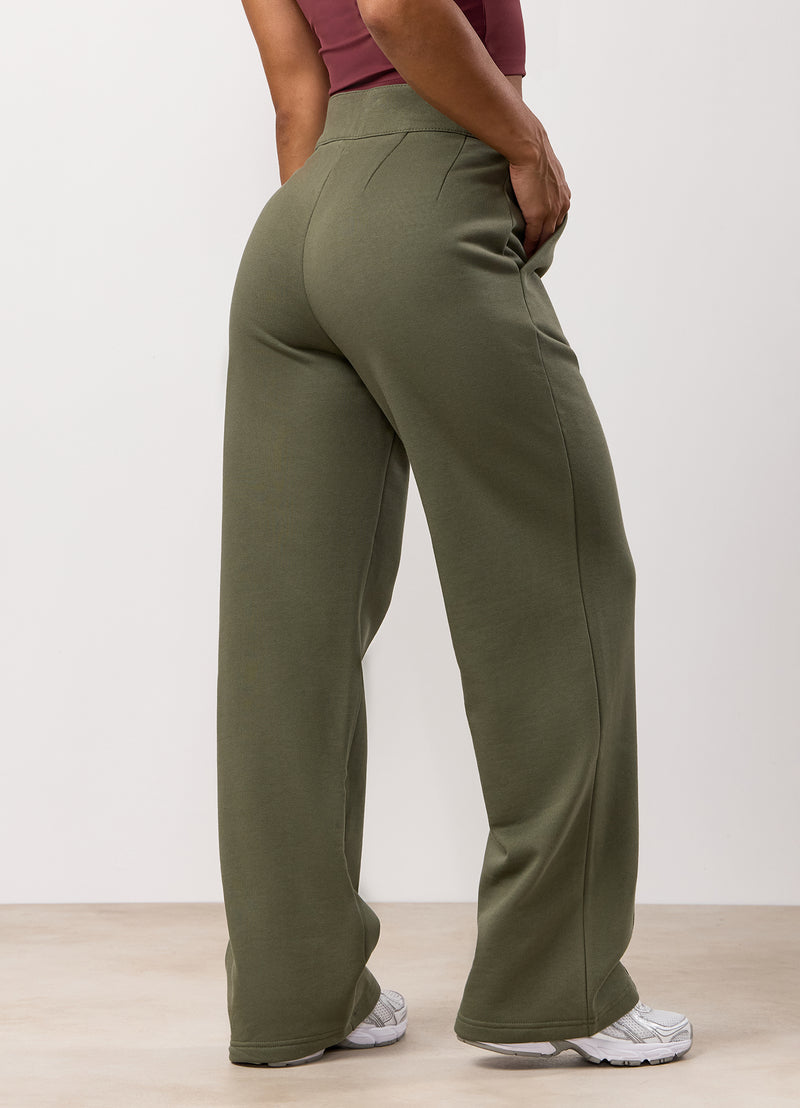 Gym King Powered By Belief Hood Tracksuit - Warm Khaki