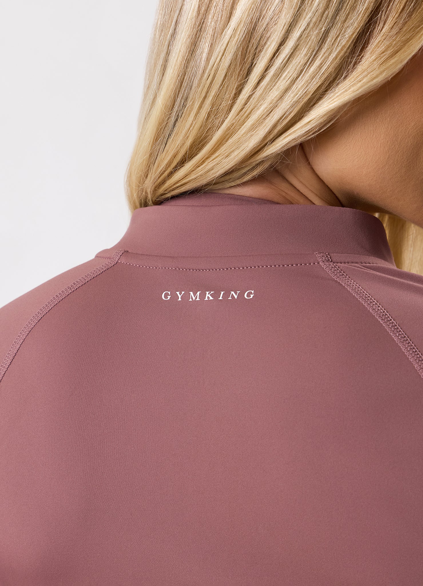 Gym King 365 Full Zip Funnel - Brown Plum