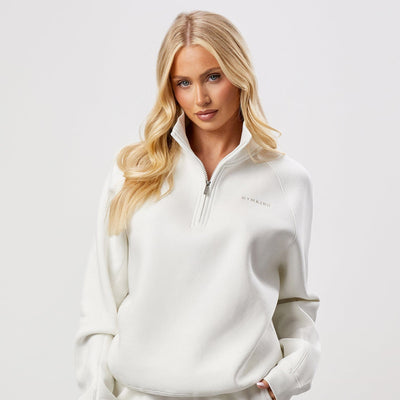 Gym King 365 Raglan Sleeve Funnel - Cream