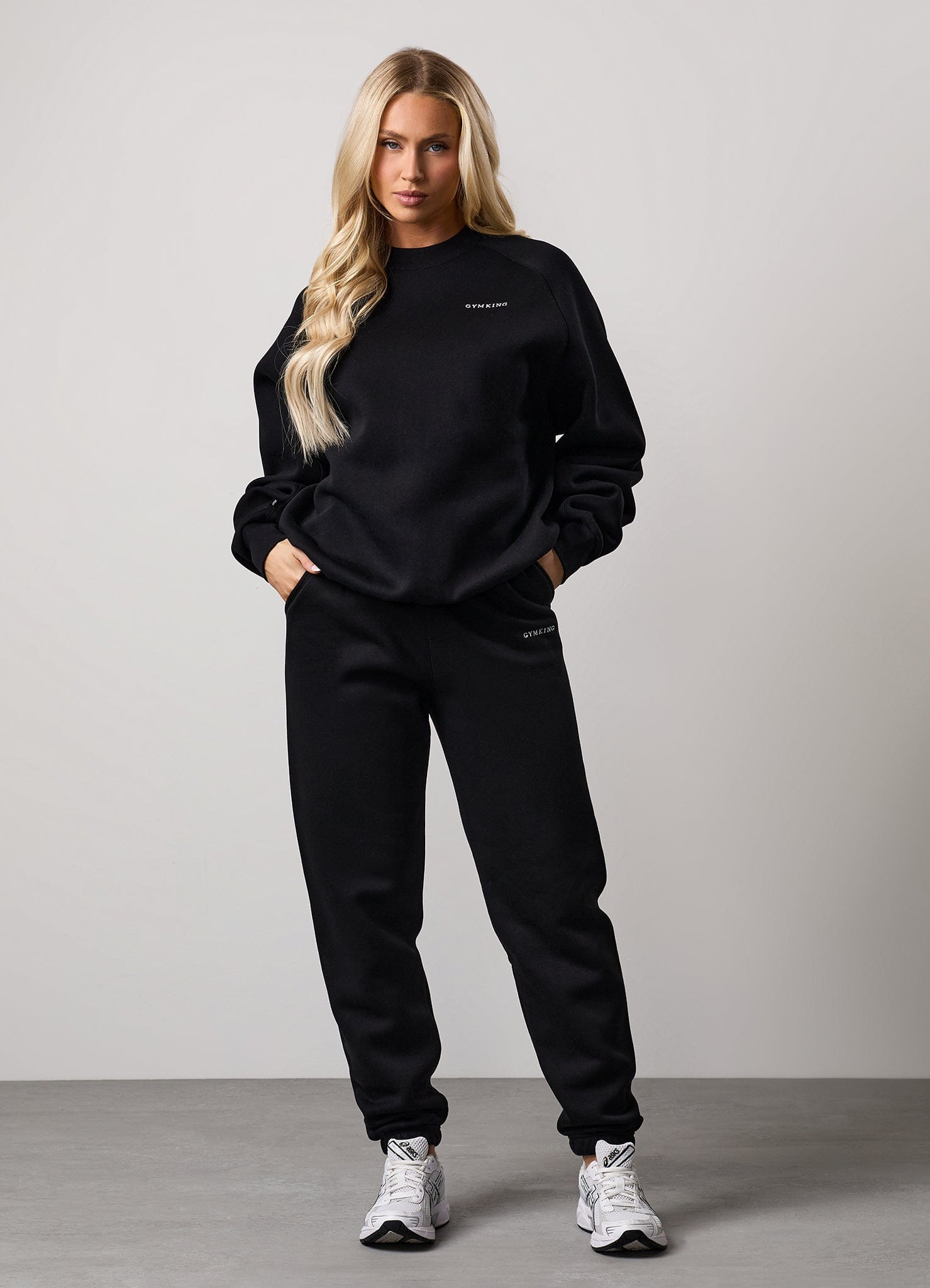 Gym King 365 Boyfriend Fleece Jogger - Black
