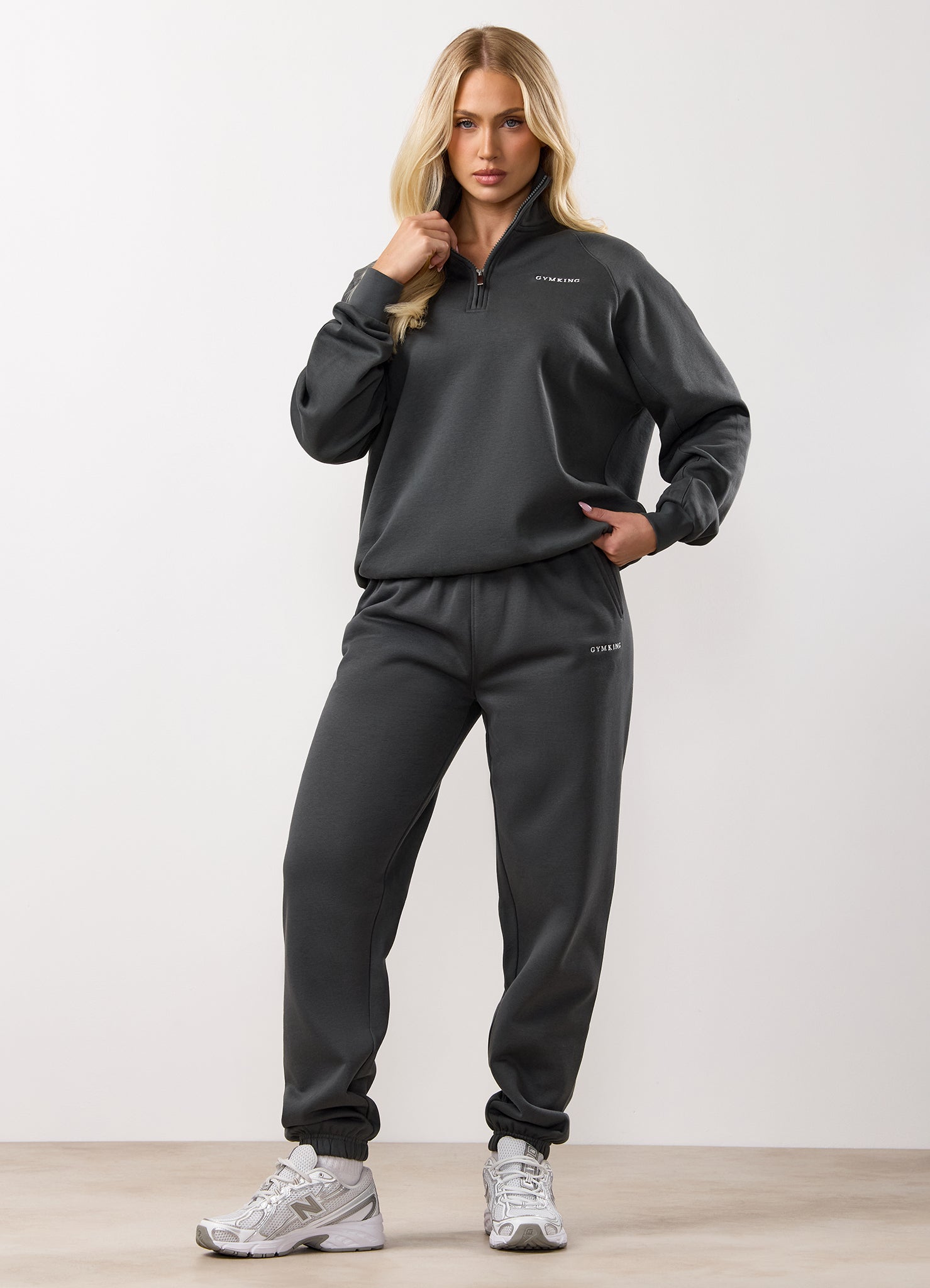 Gym King 365 Boyfriend Jogger - Green Smoke