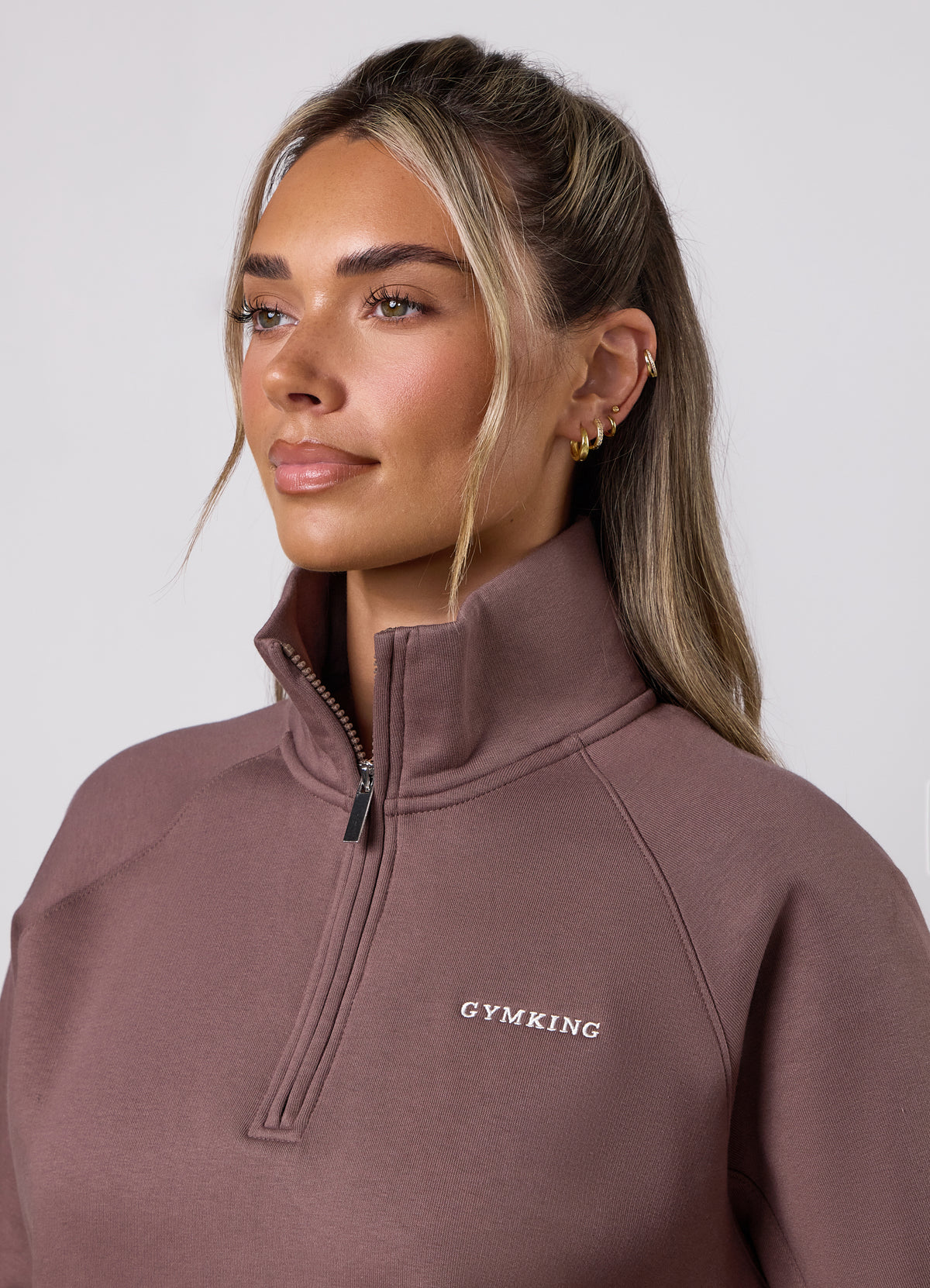Gym King 365 Raglan Sleeve Funnel - Pecan Brown