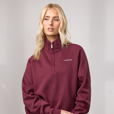 Gym King 365 Raglan Sleeve Funnel - Deep Cherry