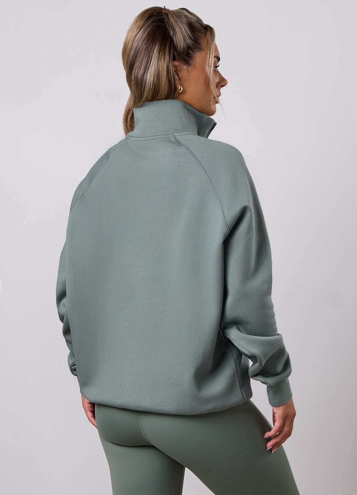 Gym King 365 Raglan Sleeve Funnel - Fern