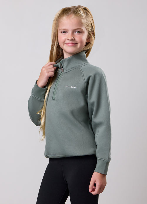 Gym King Younger Kids 365 Raglan Sleeve Funnel - Fern