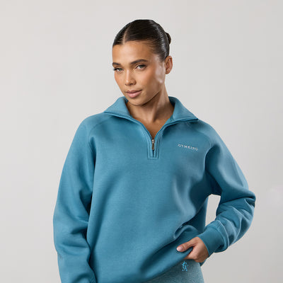 Gym King 365 Raglan Sleeve Funnel - Sea Mist