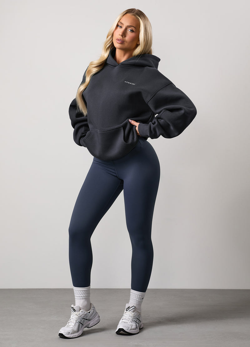Gym King 365 Relaxed Fit Fleece Hood - Midnight Blue