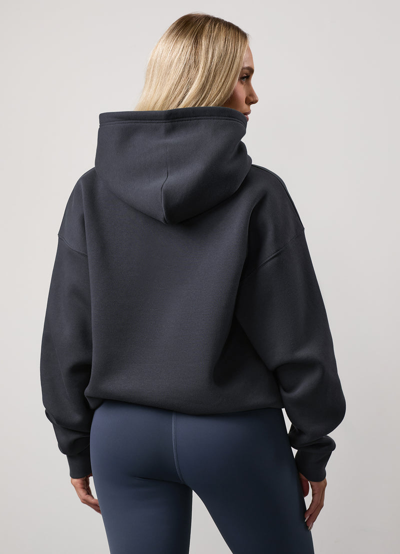Gym King 365 Relaxed Fit Fleece Hood - Midnight Blue
