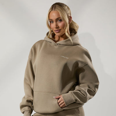 Gym King 365 Relaxed Fit Hood - Latte