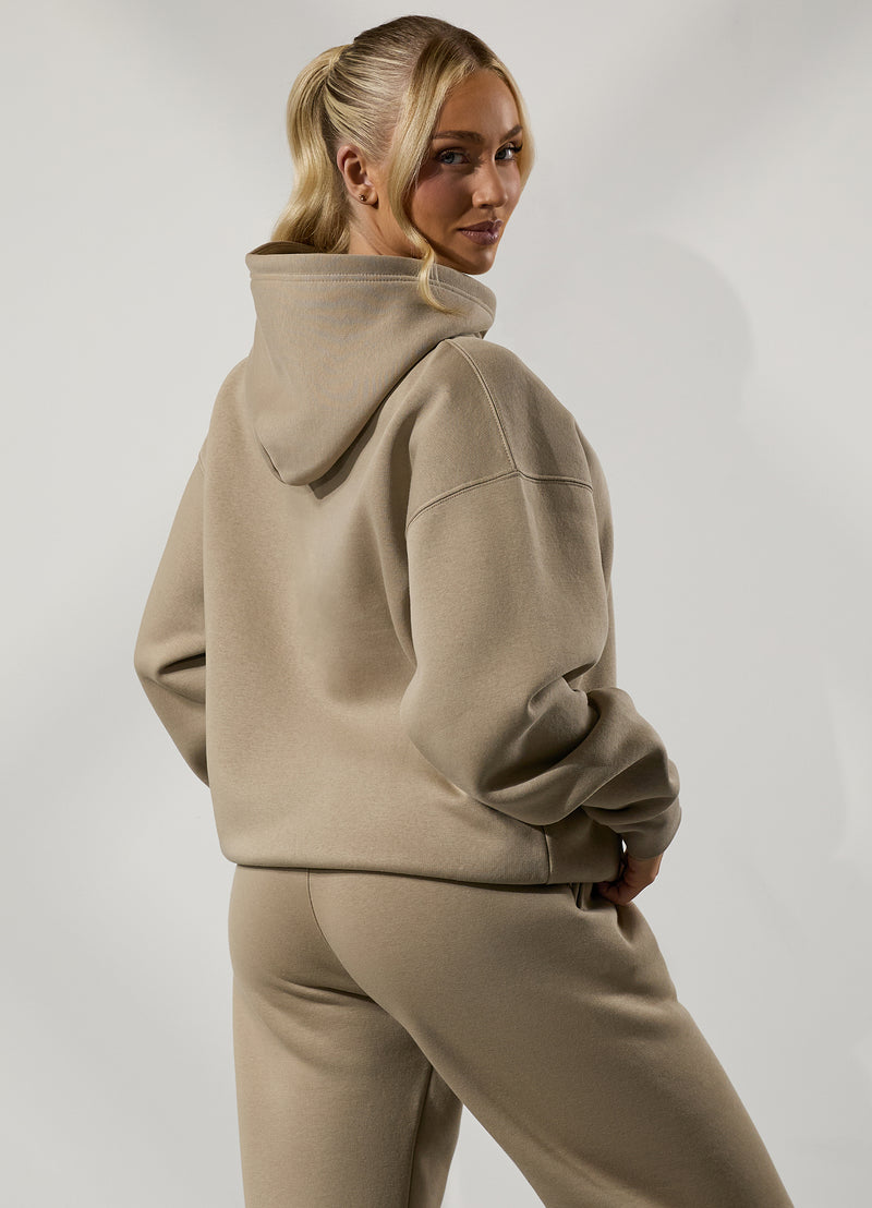 Gym King 365 Relaxed Fit Hood - Latte