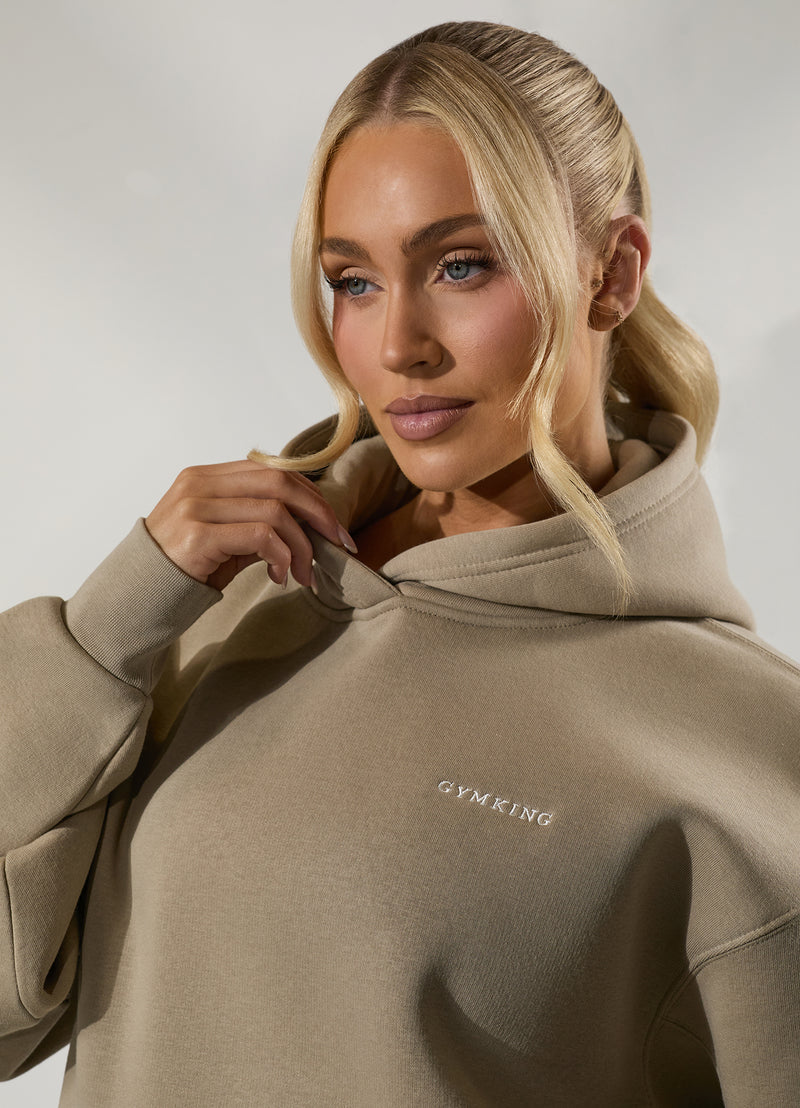 Gym King 365 Relaxed Fit Hood - Latte