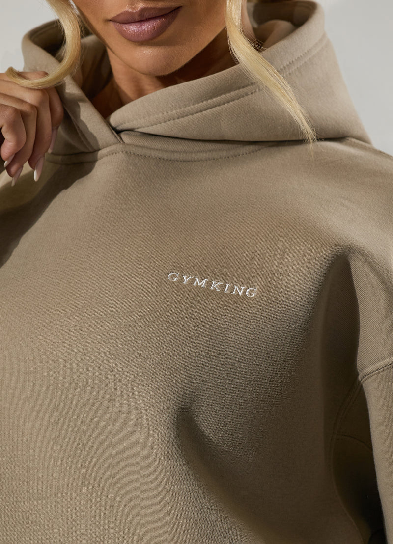 Gym King 365 Relaxed Fit Hood - Latte