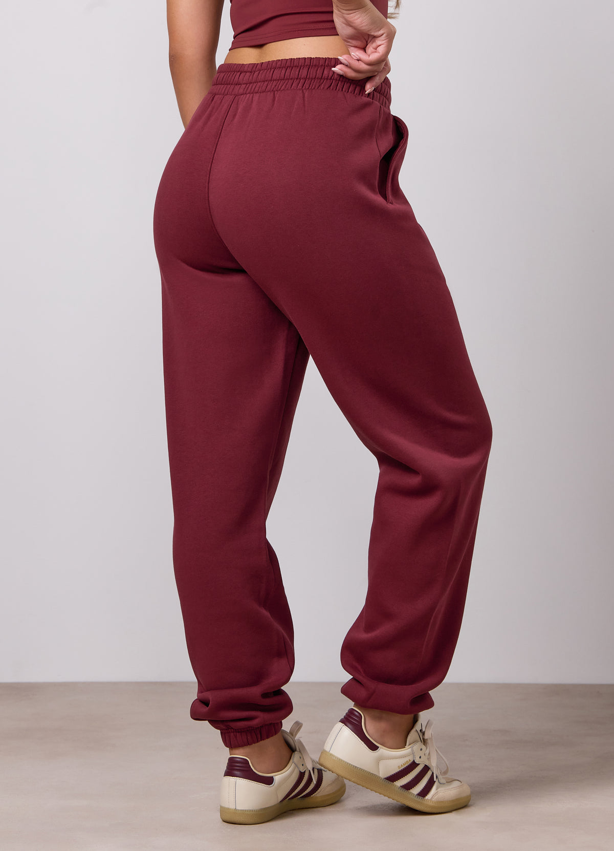Gym King 365 Boyfriend Jogger - Claret