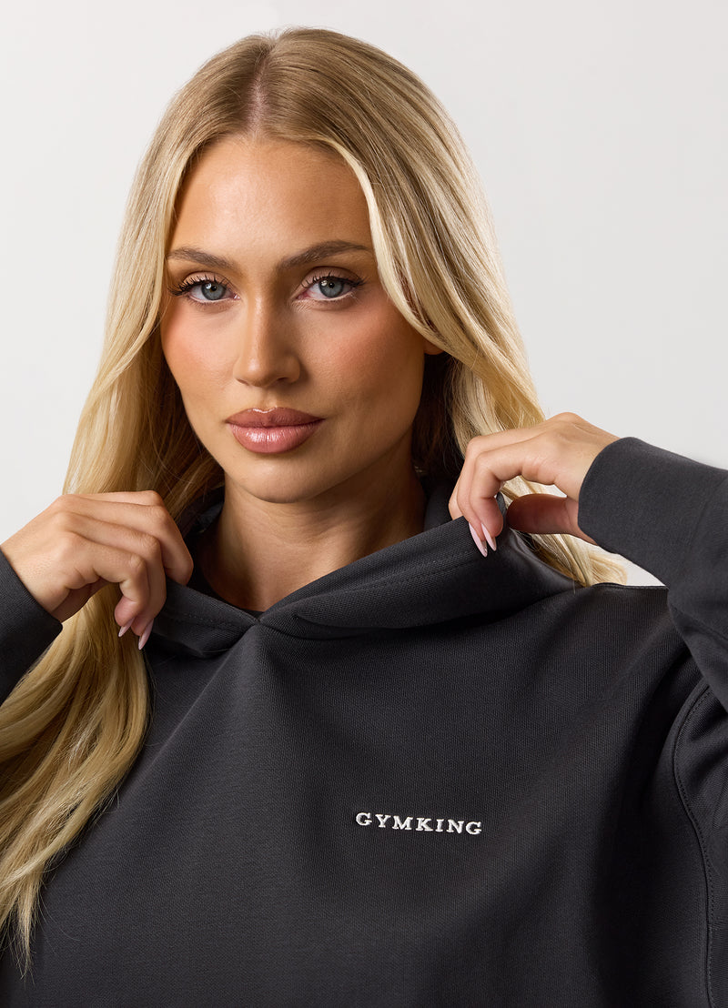 Gym King 365 Relaxed Fit Hood - Dark Pewter