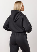 Gym King 365 Relaxed Fit Hood Tracksuit - Dark Pewter