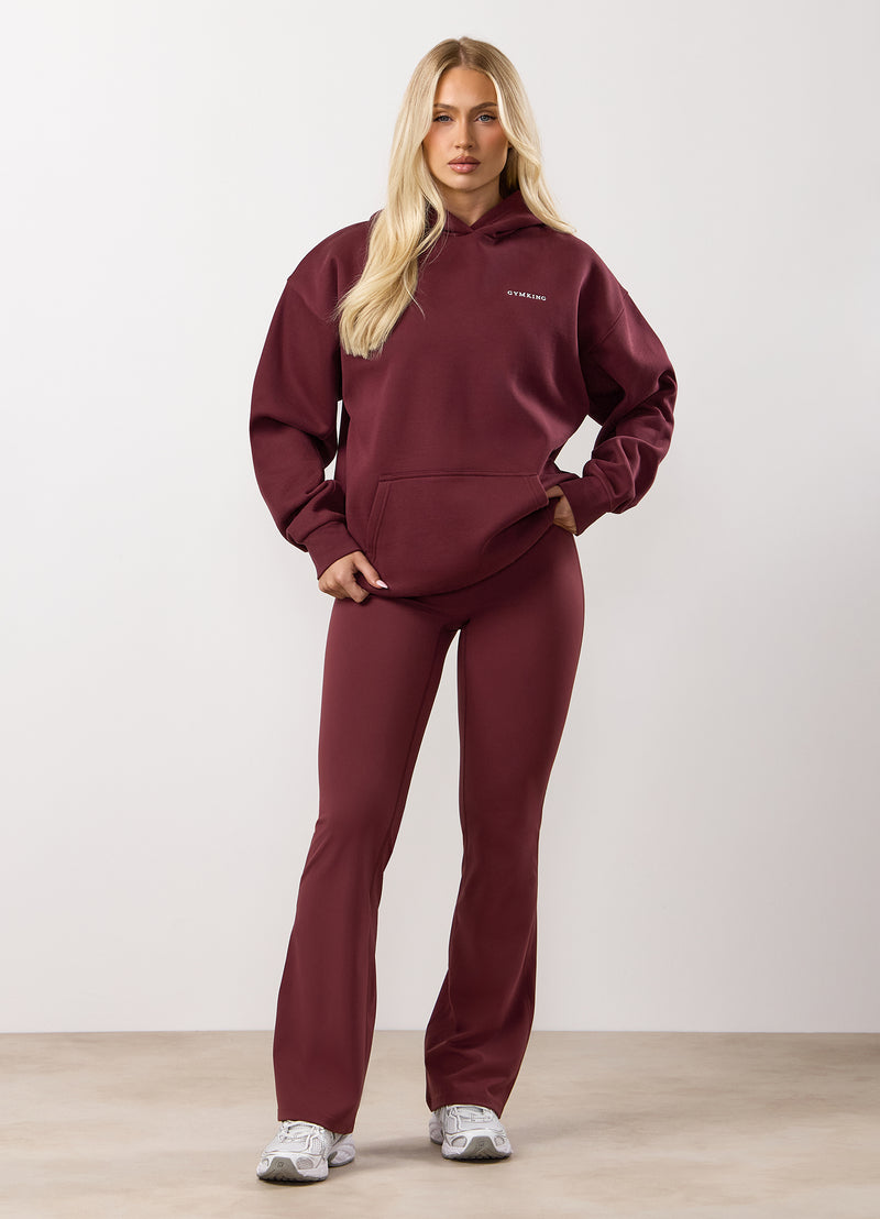 Gym King 365 Relaxed Fit Hood - Burgundy