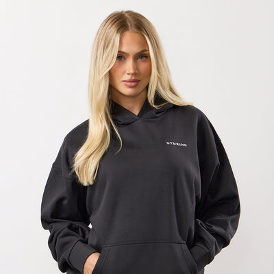 Gym King 365 Relaxed Fit Hoodie - Dark Pewter
