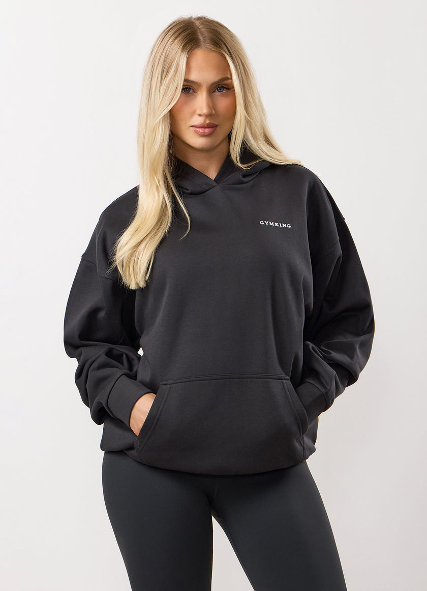 Gym King 365 Relaxed Fit Hood - Dark Pewter