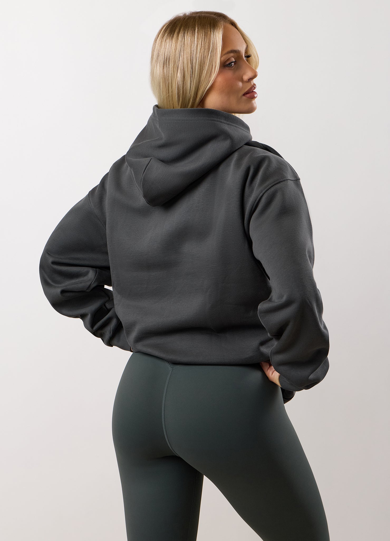 Gym King 365 Relaxed Fit Hood - Green Smoke