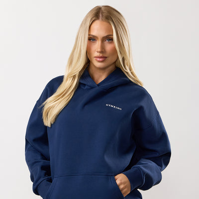 Gym King 365 Relaxed Fit Hood - Rich Blue