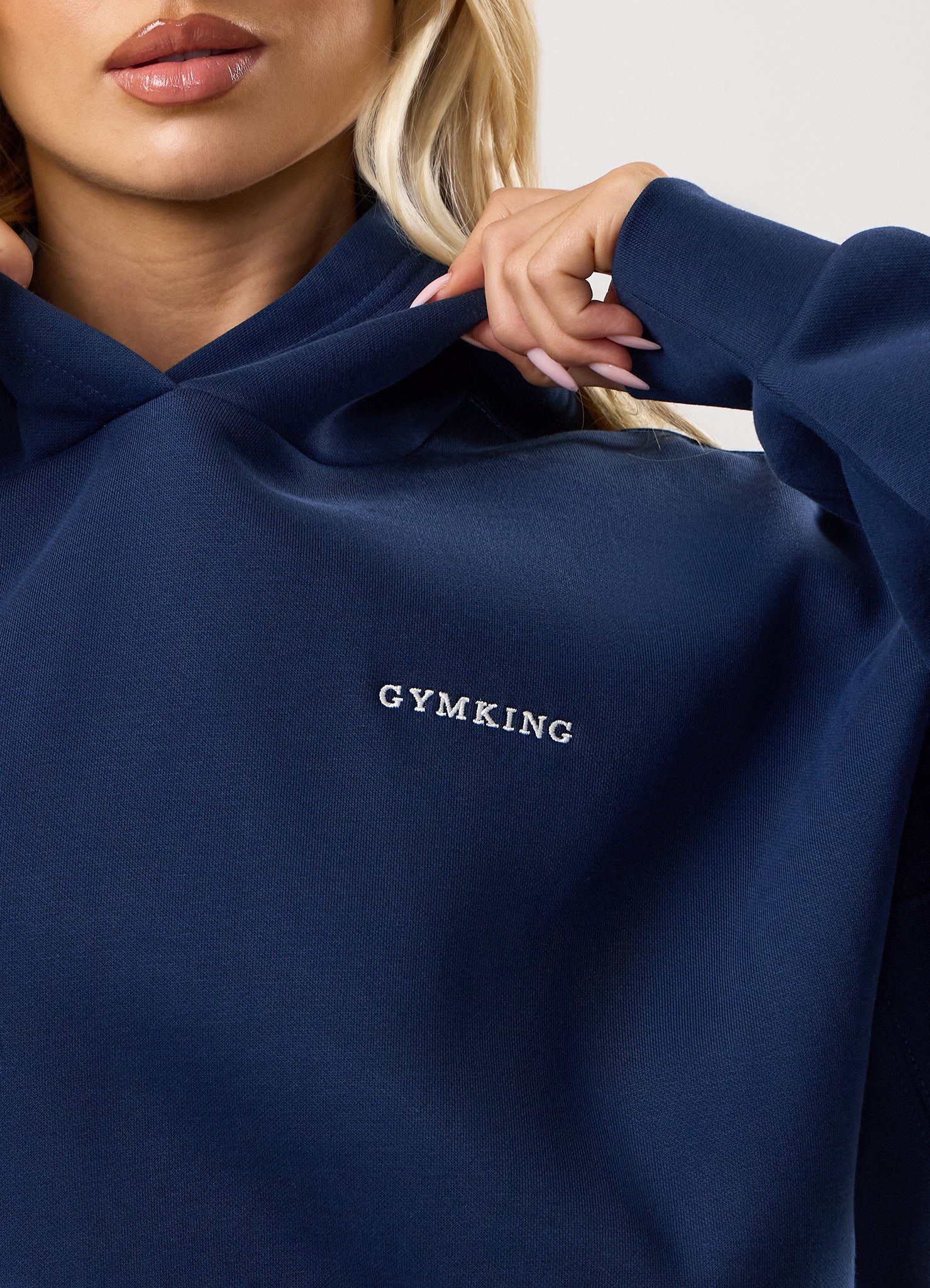 Gym King 365 Relaxed Fit Hood - Rich Blue